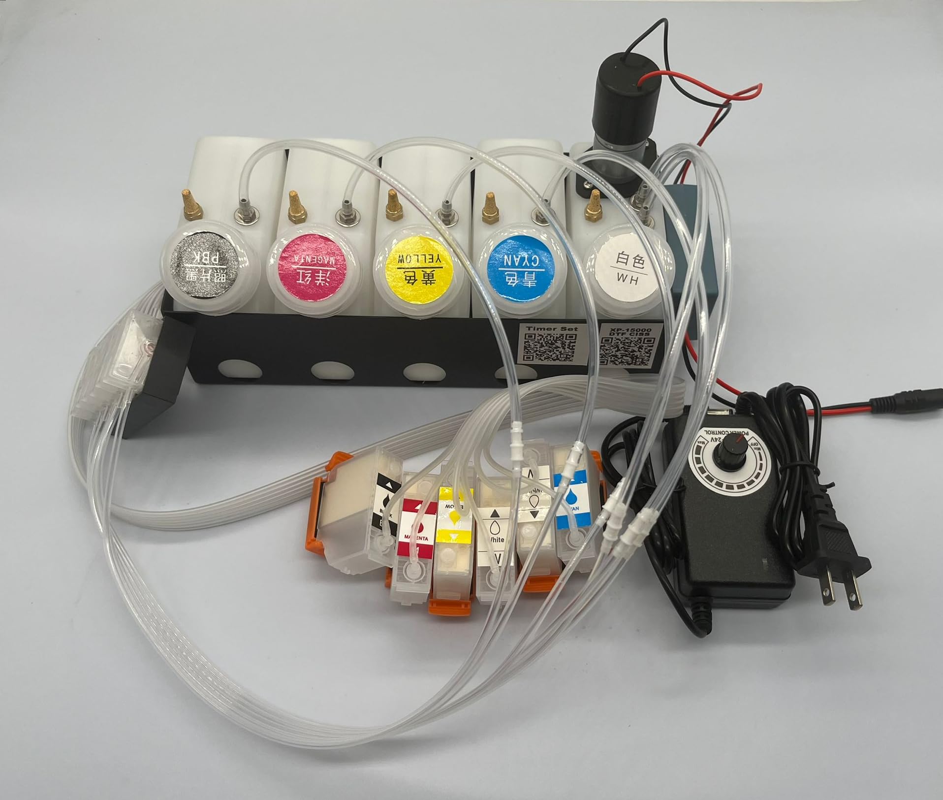 Amazon.com: XP-15000 XP-15010 XP-15080 DTF CISS Ink Supply System